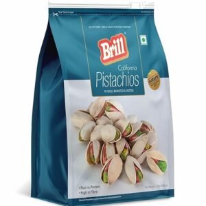 Brill Roasted & Salted California Pistachios 250g | Pista Dry Fruit
