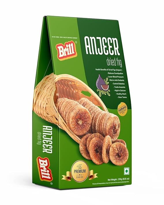 Brill Premium Dry Fruit (Anjeer) 250 grams