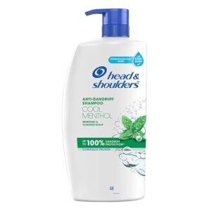 Head & Shoulders Cool Menthol Anti Dandruff Shampoo, 1L