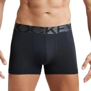Jockey IC28 Men's Tactel Microfiber Elastane Stretch Solid Trunk