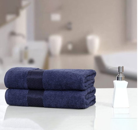 100% Cotton Large Bath Towel Combo Pack 500 GSM (70X140_cm.) - Image 2