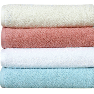 500 GSM 100% Cotton Highly Absorbent Super Luxury Large Bath Towel Set (70x140_cm.) (Aqua Blue, White, Pink, Cream)
