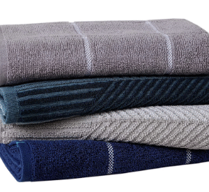 100% Cotton Superior Kitchen/Multipurpose Towel 425 GSM ,40x70_cm.(Multicolour) Set-4