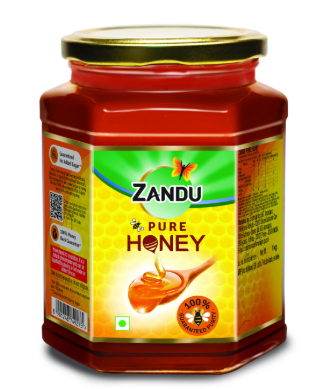 Zandu Pure Honey || 100% Pure || No Added Sugar & Adulteration, 1KG