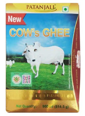 Patanjali Cow's Ghee 900 ML